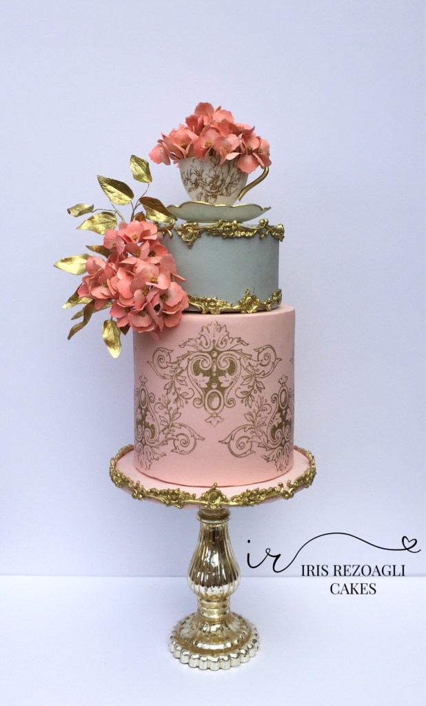Wedding vintage cake